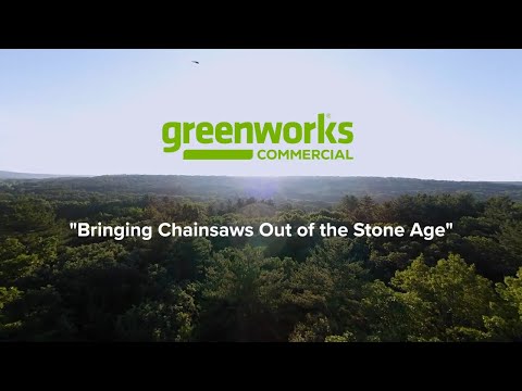 The Experts Choose Battery-Powered Chainsaws | Greenworks Commercial