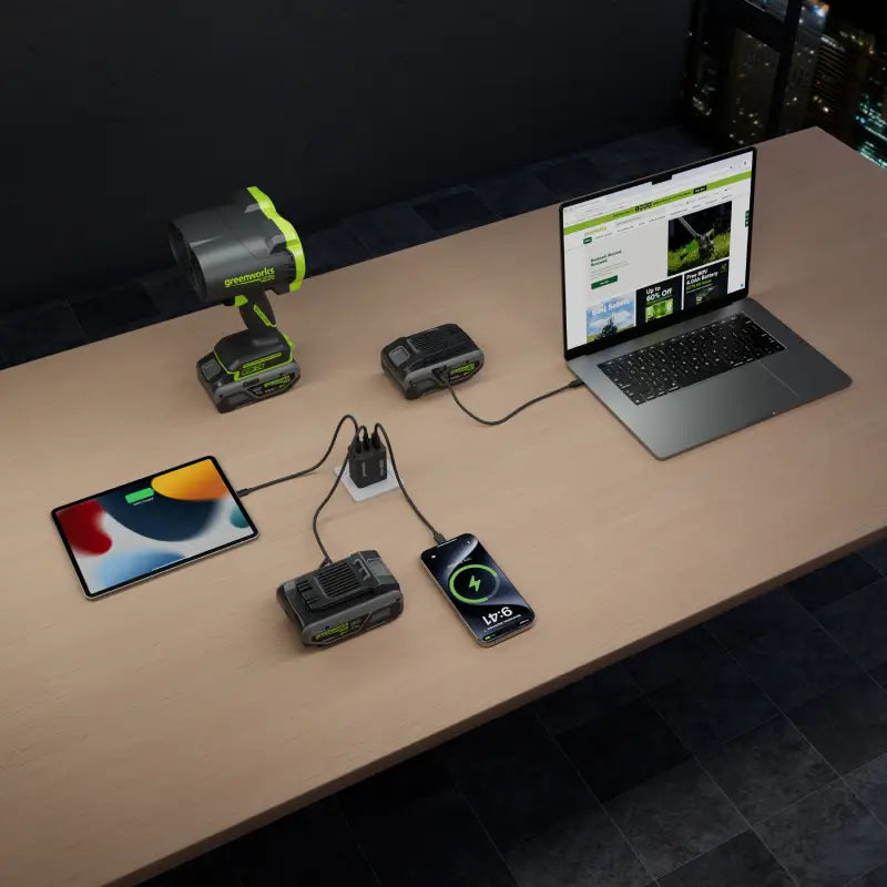 Greenworks technology render