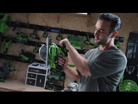 0–45° Bevel Cuts with Cordless Power