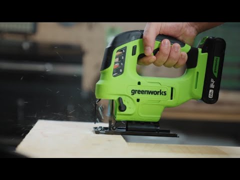 Family DIY Made Easy with Greenworks Jig Saw