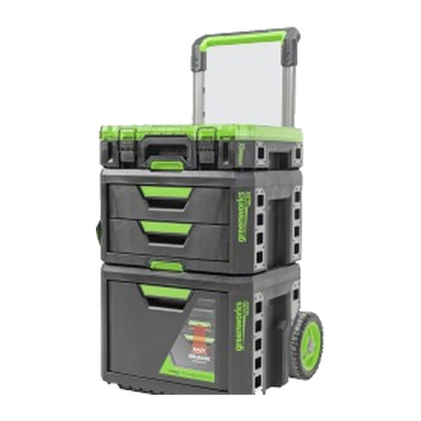 Propack Rolling Tool Tower 3-Tier Modular Mobile Storage System isolated