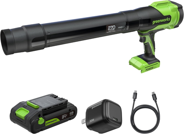 Greenworks 24V 270 CFM Leaf Blower